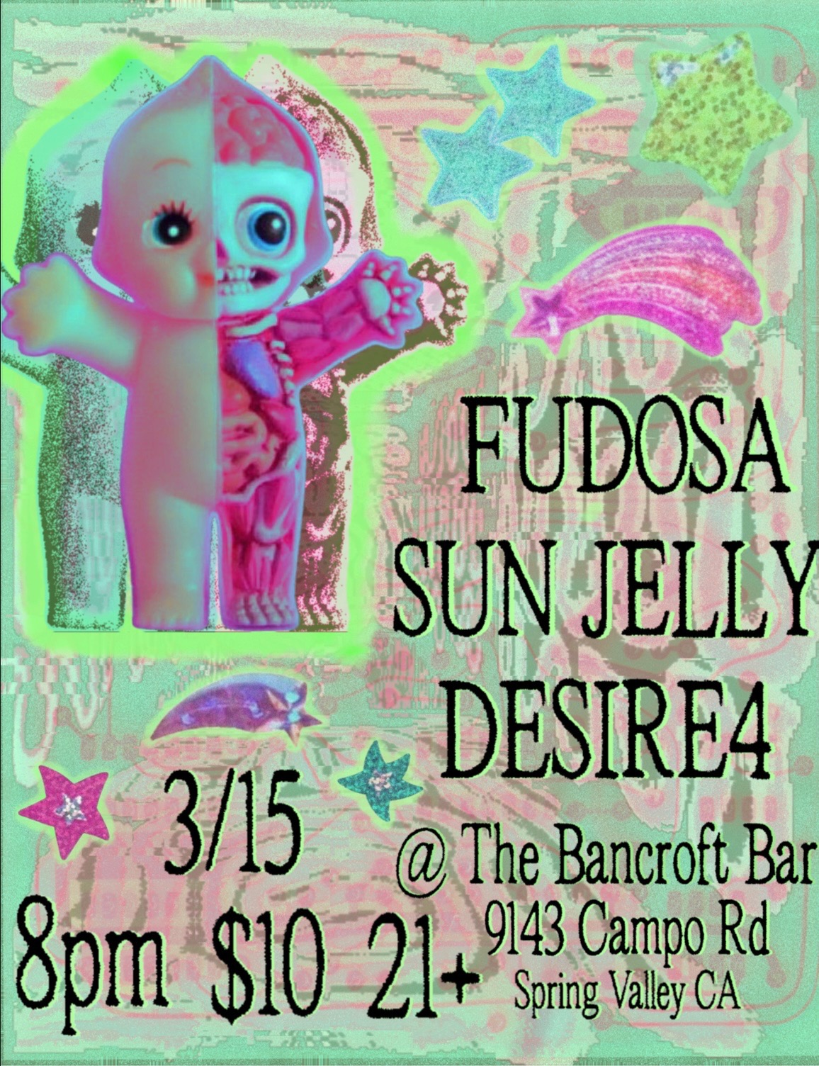 Fudosa / Sun Jelly / Desire4 flyer